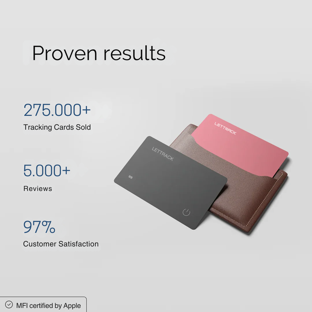 LETTRACK™ Tracking Card