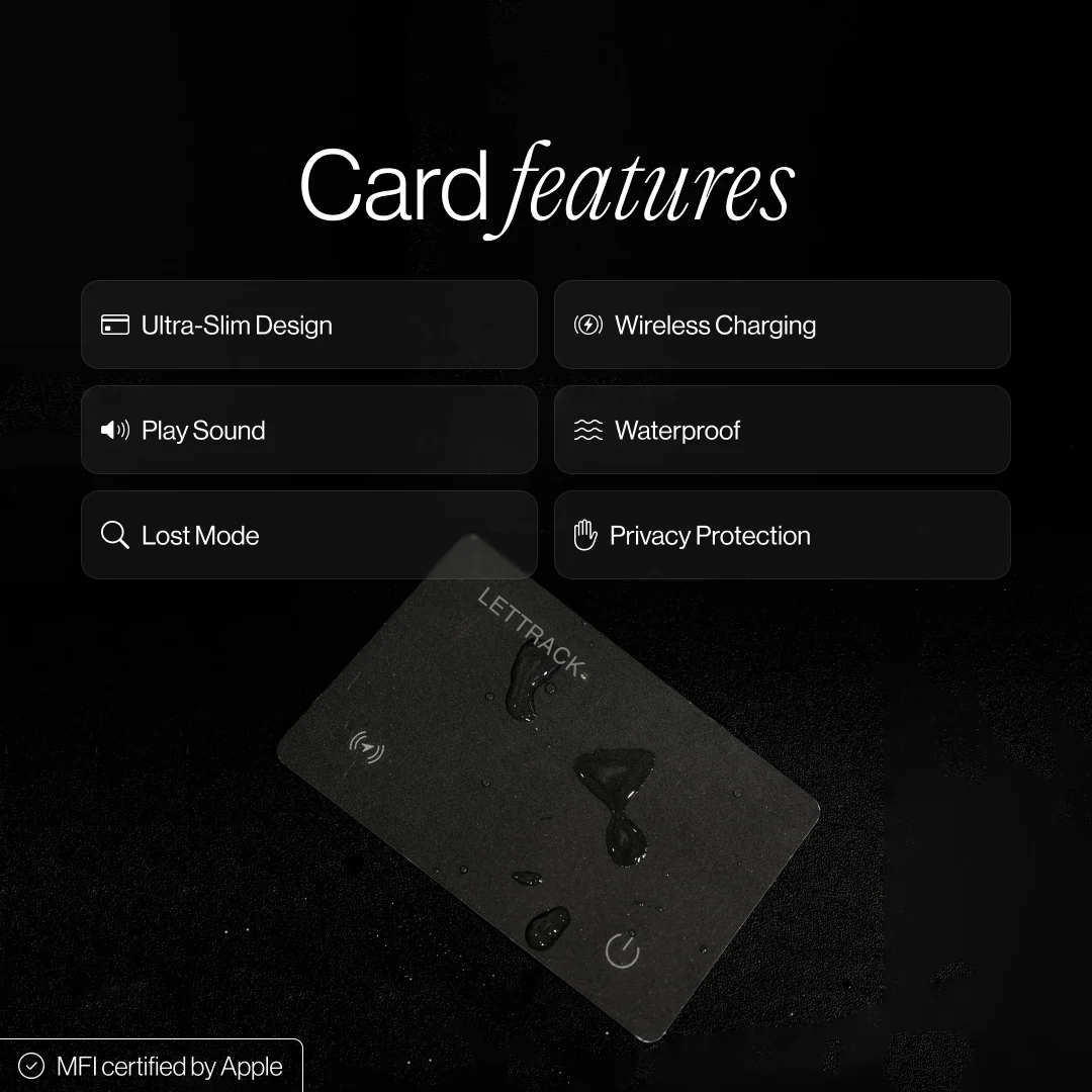 LETTRACK™ Tracking Card