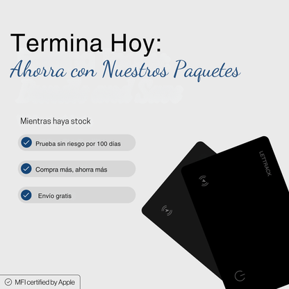 LETTRACK™ Tarjeta Rastreadora