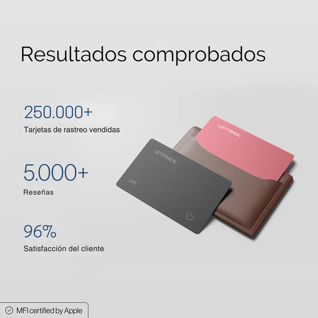 LETTRACK™ Tarjeta Rastreadora