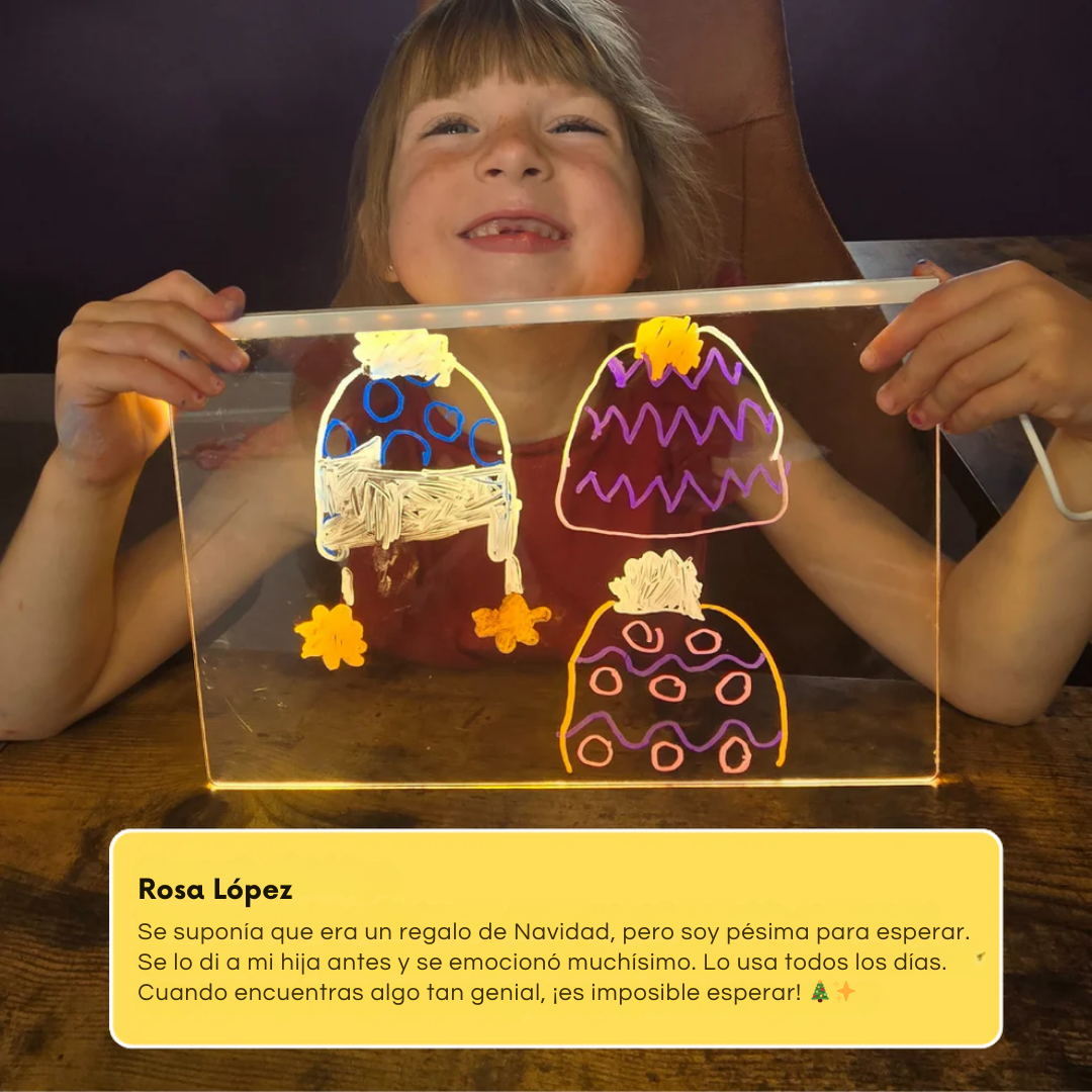 LumiKids™ – Pizarra Mágica LED