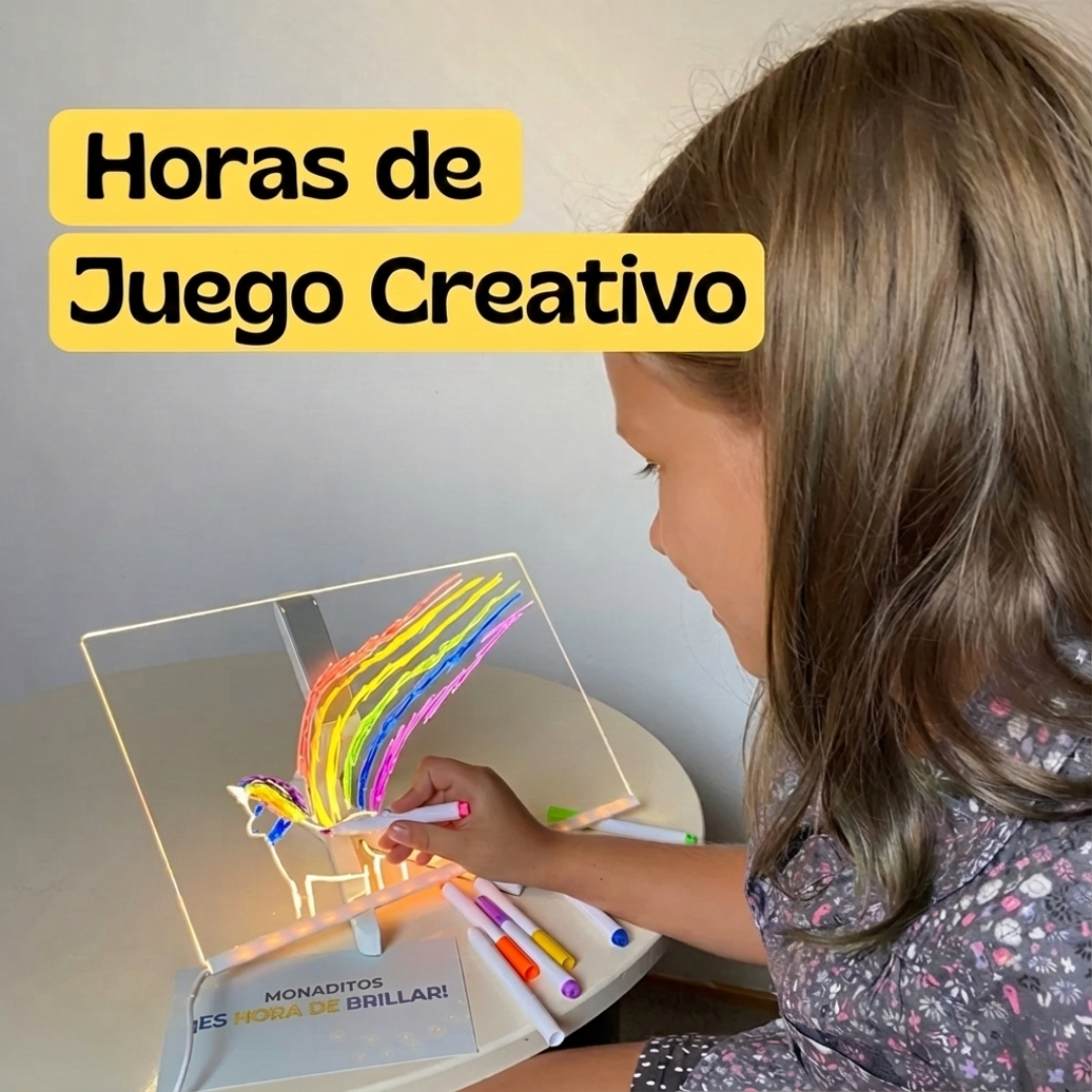 LumiKids™ – Pizarra Mágica LED
