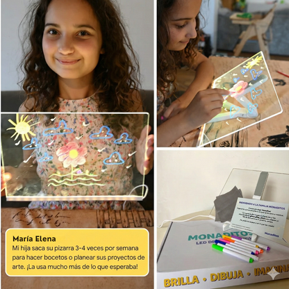 LumiKids™ – Pizarra Mágica LED