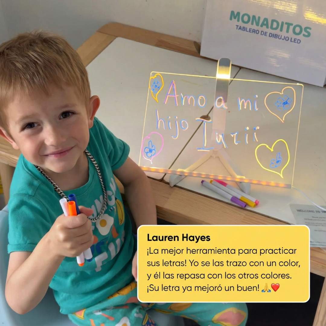 LumiKids™ – Pizarra Mágica LED