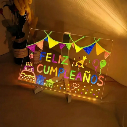 LumiKids™ – Pizarra Mágica LED